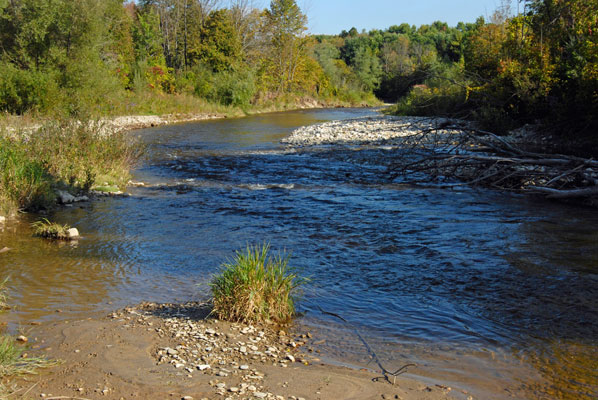 a bend in the river