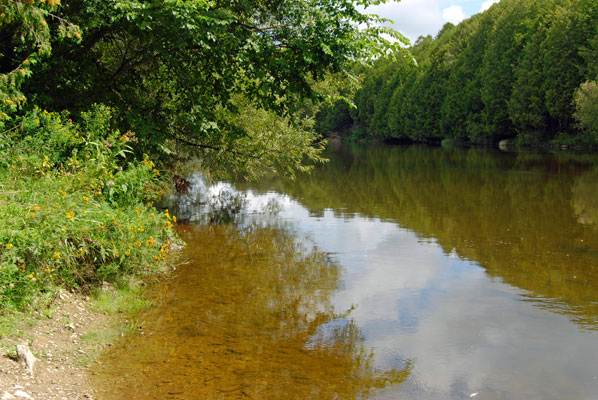 a bend in the river