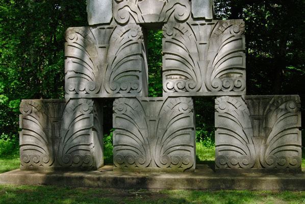 stacked stone ornaments